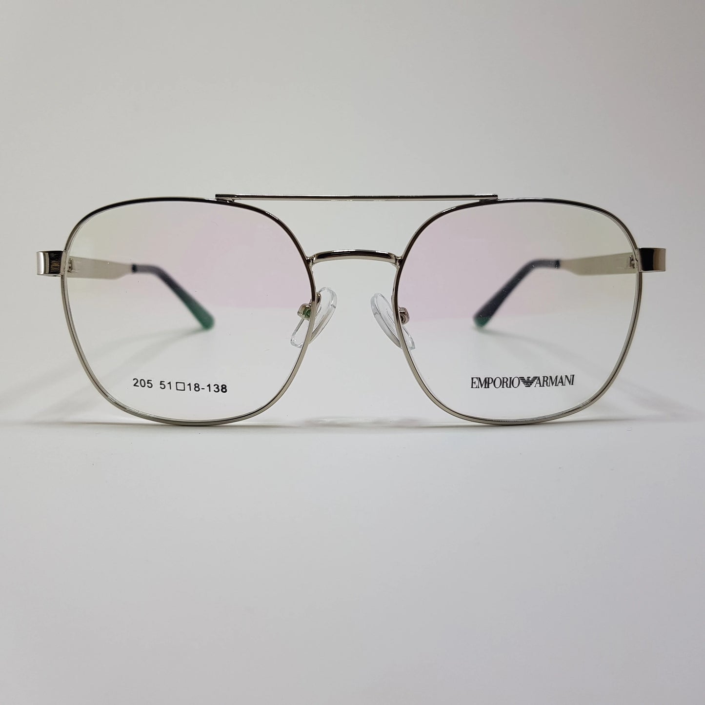 Emporio Armani-205-Hexagone-Square-Eyeglasses-Frame-Unisex