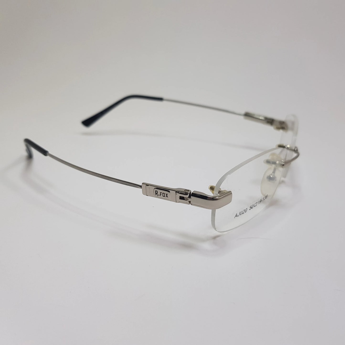 R-FOX Eyeglasses Rimless Frame Premium Unbreakable Titanium Flexible Quality Unisex