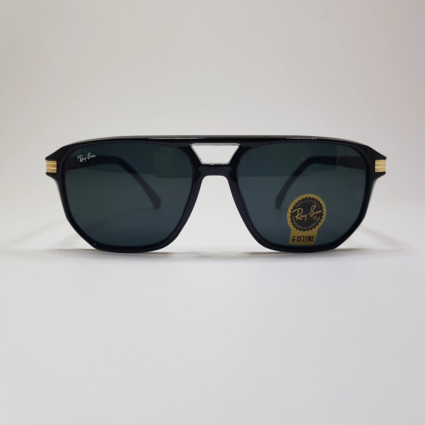Rayban 91120 Premium High Class Diamond Hard Glass Lens Anti Scratch Sunglasses
