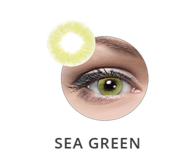 Optiano Colour Contact Lenses Sea Green