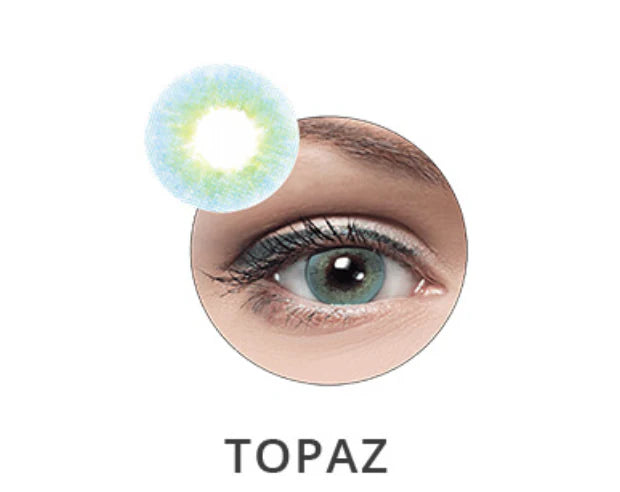 Optiano Colour Contact Lenses Topaz