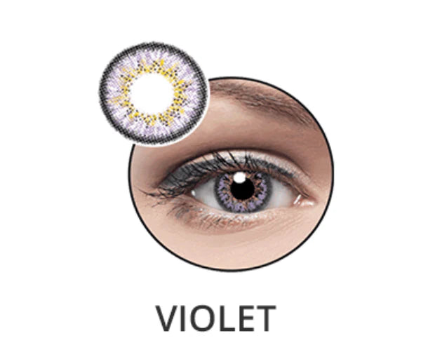 Optiano Colour Contact Lenses Violet