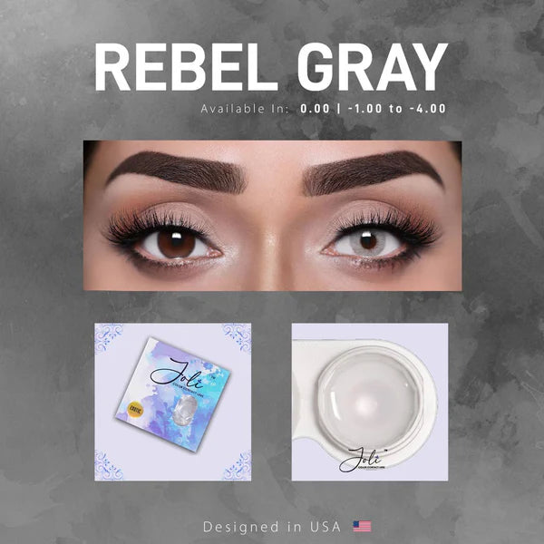 Joli Rebel Gray Colored Contact Lenses