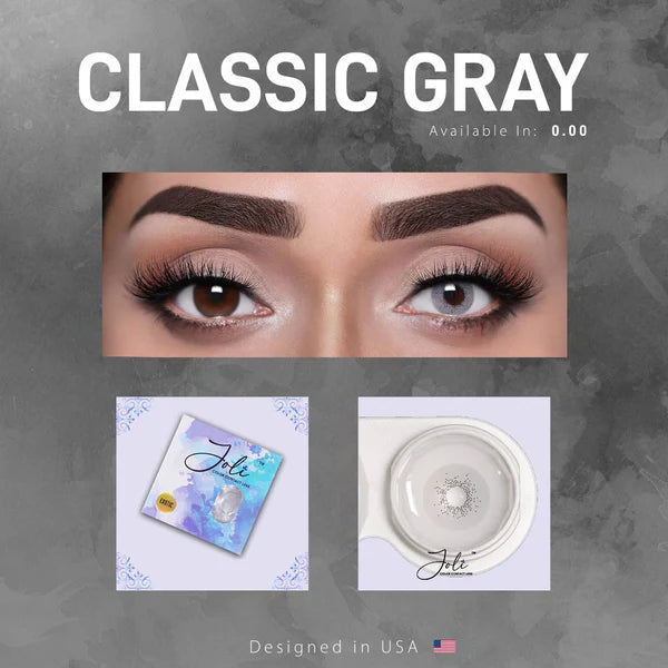 Joli Classic Gray Colored Contact Lenses