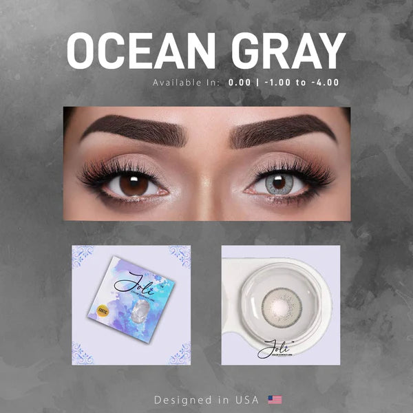 Joli Ocean Gray Colored Contact Lenses