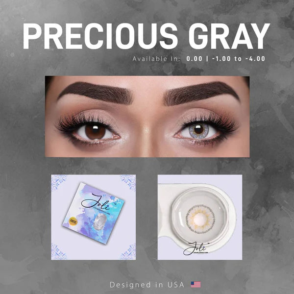 Joli Precious Gray Colored Contact Lenses