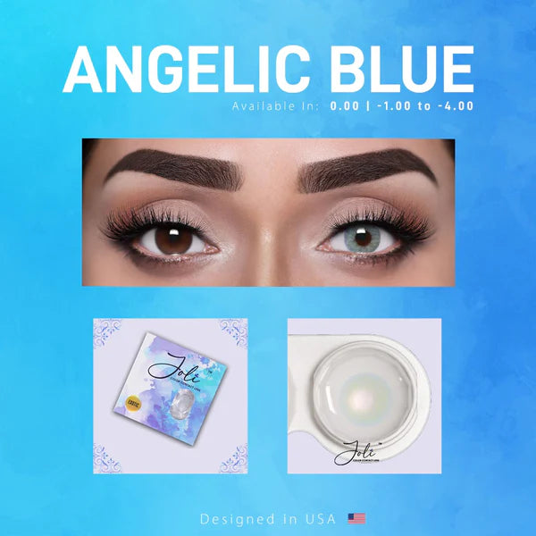 Joli Angelic Blue Colored Contact Lenses
