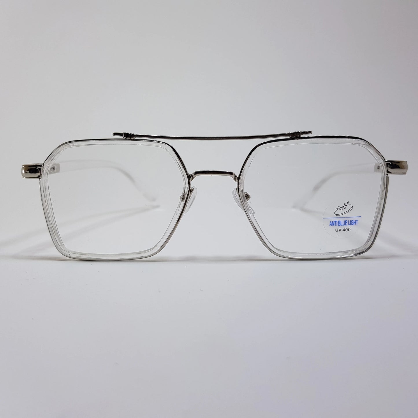 Os12 Metal Quare Hexagone Eyeglasses Frame Unisex