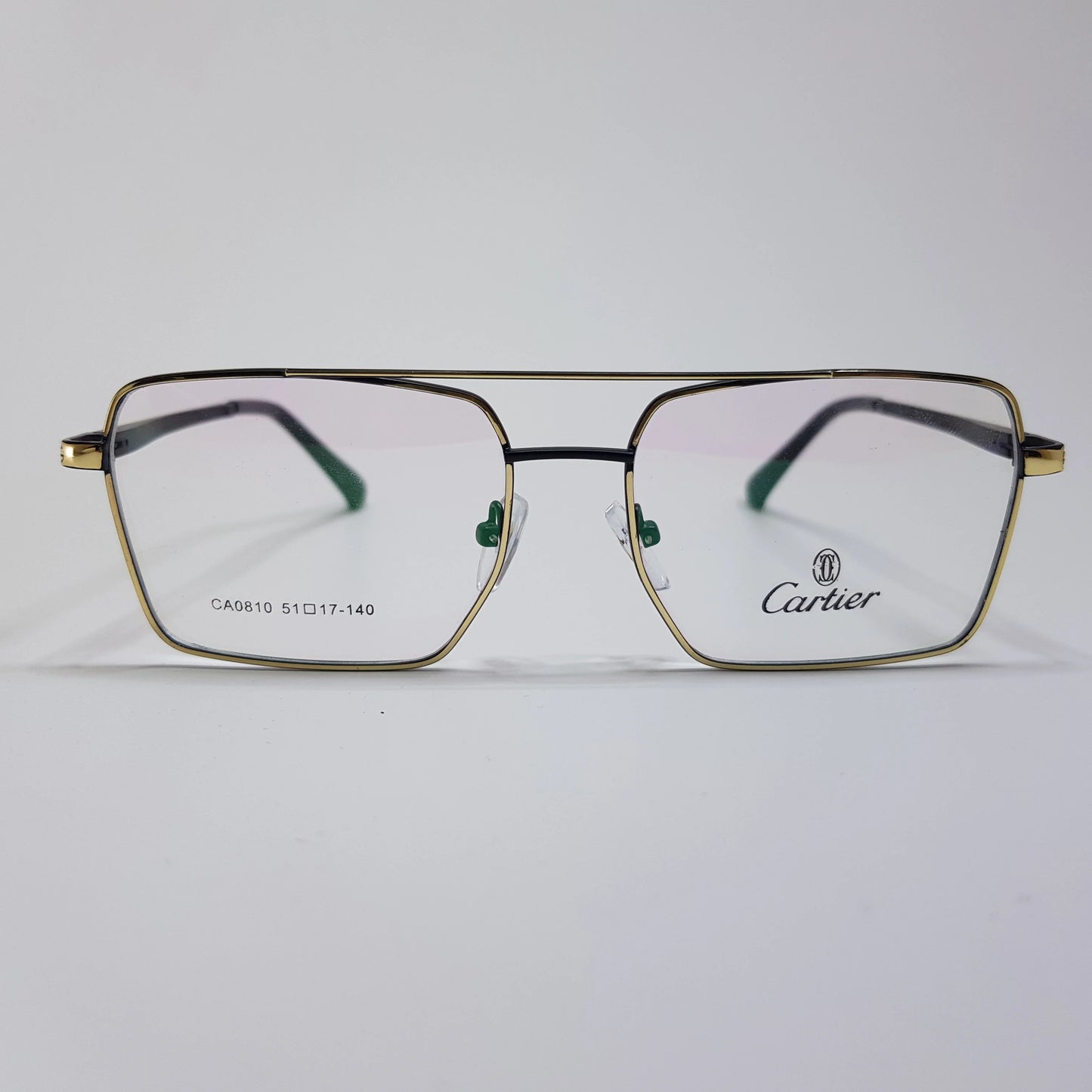 Cartier Ca0810 Eyeglasses Rectangle Frame Unisex