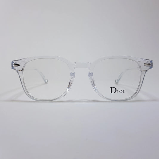 Dior-ZN3627-Transparent-Eyeglasses-Round-Frame-Unisex