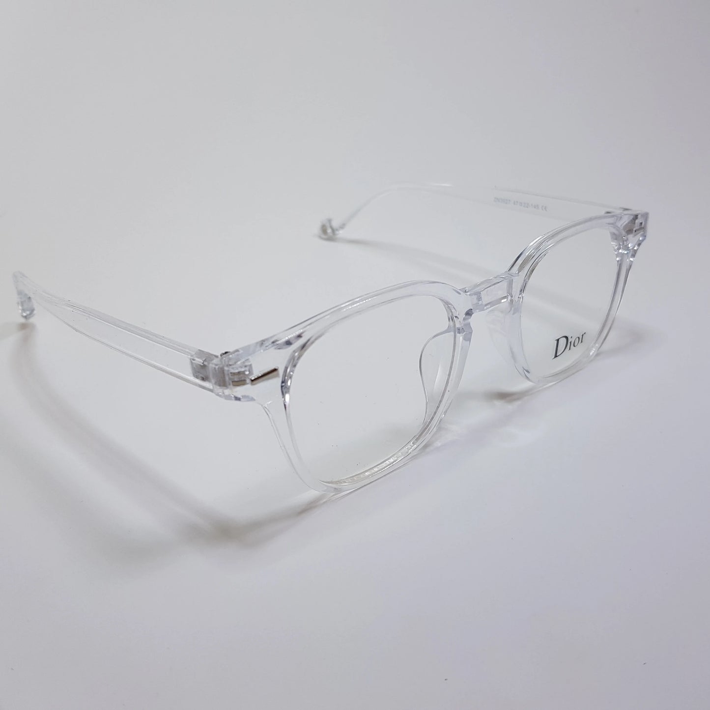 Dior-ZN3627-Transparent-Eyeglasses-Round-Frame-Unisex