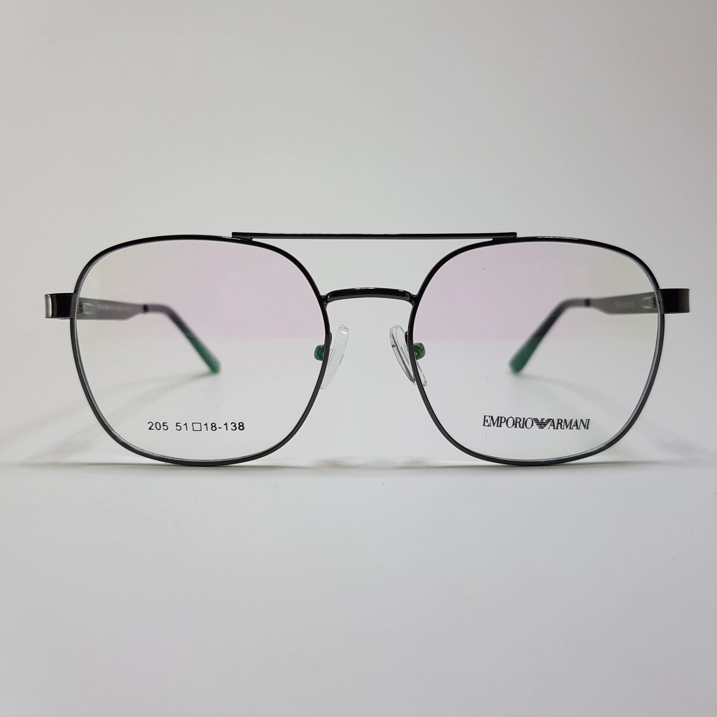 Emporio Armani-205-Hexagone-Square-Eyeglasses-Frame-Unisex