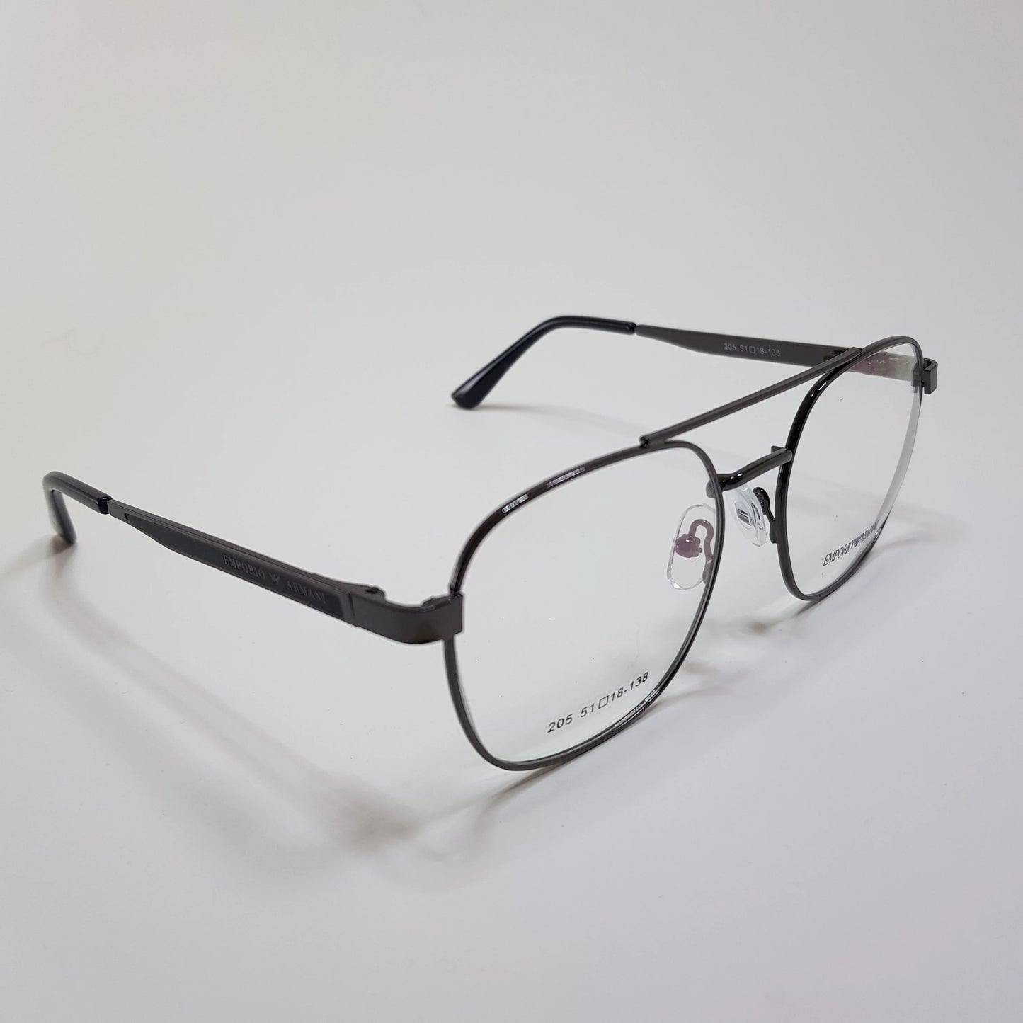 Emporio Armani-205-Hexagone-Square-Eyeglasses-Frame-Unisex