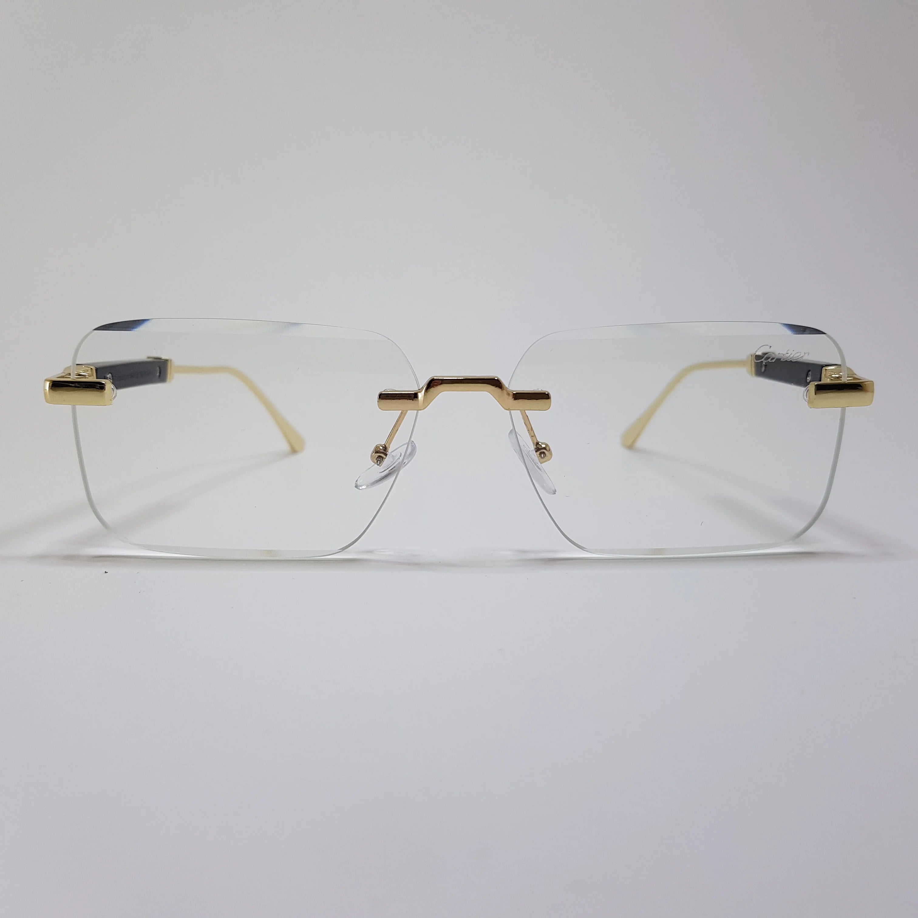 Cartier-Rimless-Metal-Sunglasses-Unisex