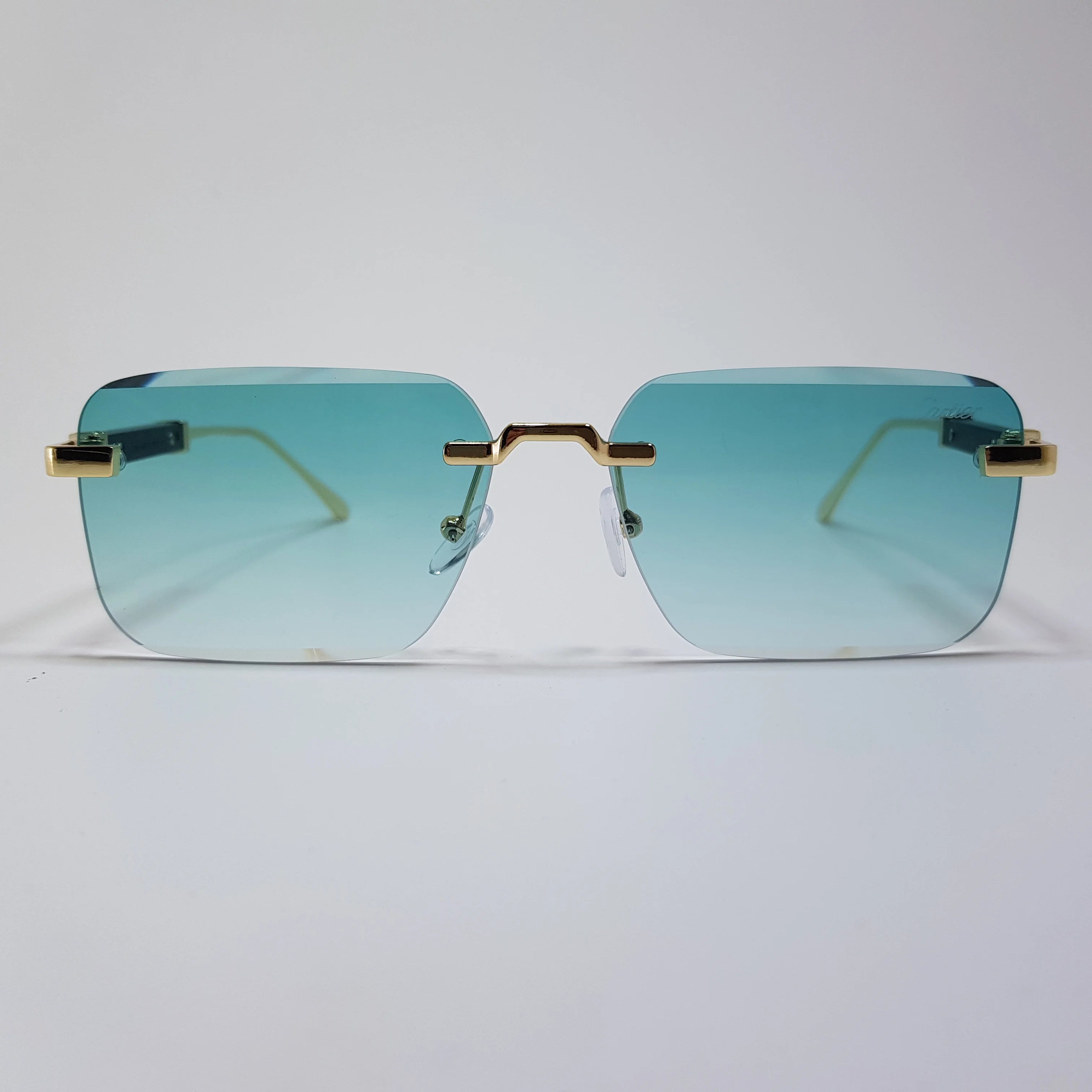 Cartier-Rimless-Metal-Sunglasses-Unisex