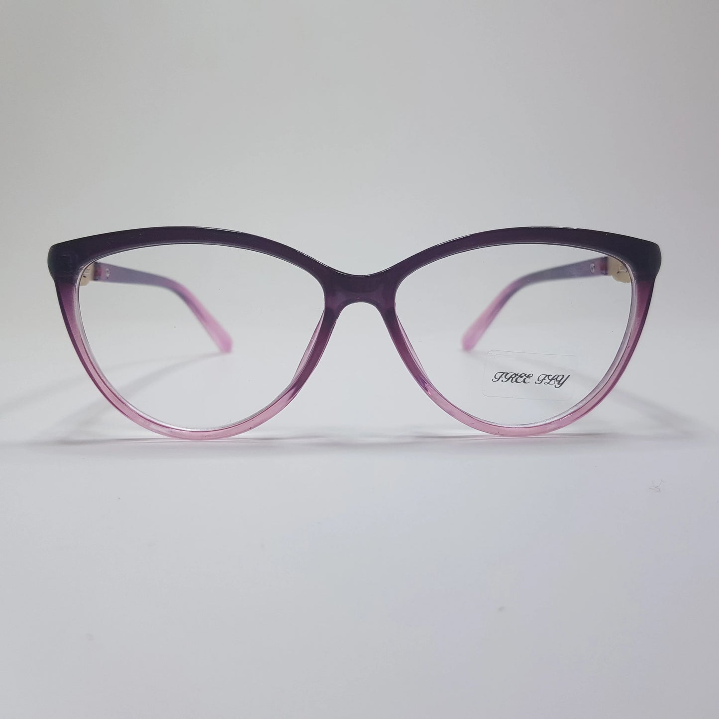 Ladies Buckle Fancy Eyeglasses Cat Eye Frame F2201