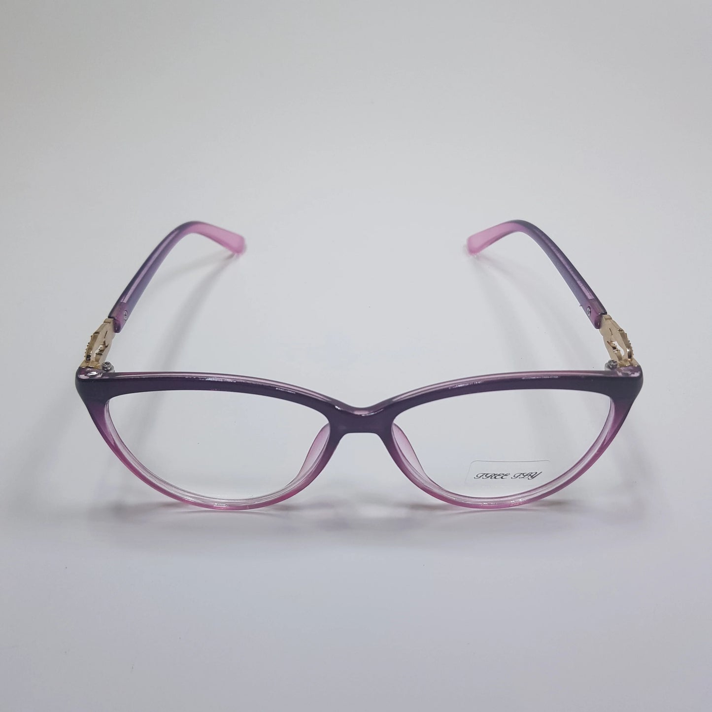 Ladies Buckle Fancy Eyeglasses Cat Eye Frame F2201