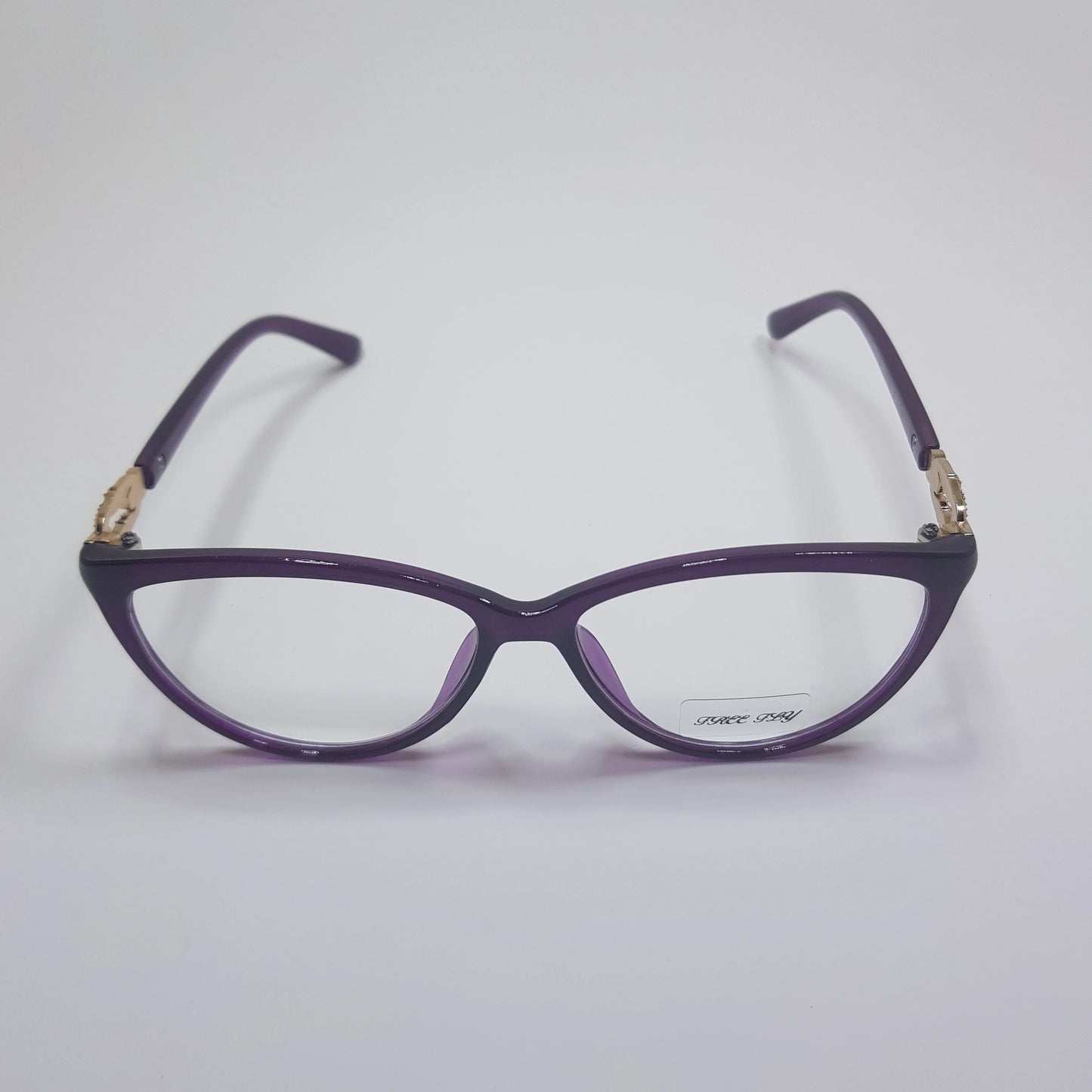 Ladies Buckle Fancy Eyeglasses Cat Eye Frame F2201