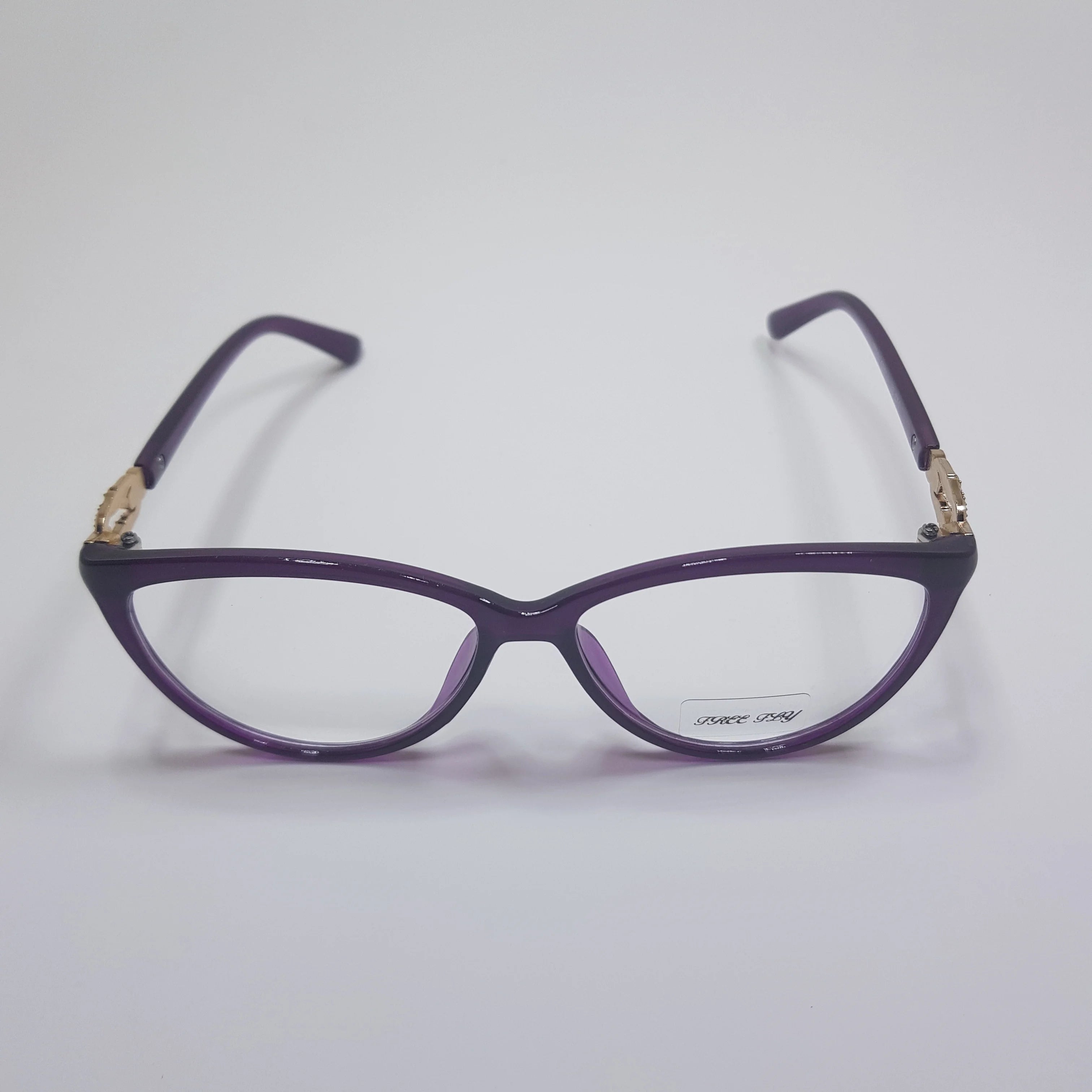 Ladies Buckle Fancy Eyeglasses Cat Eye Frame F2201