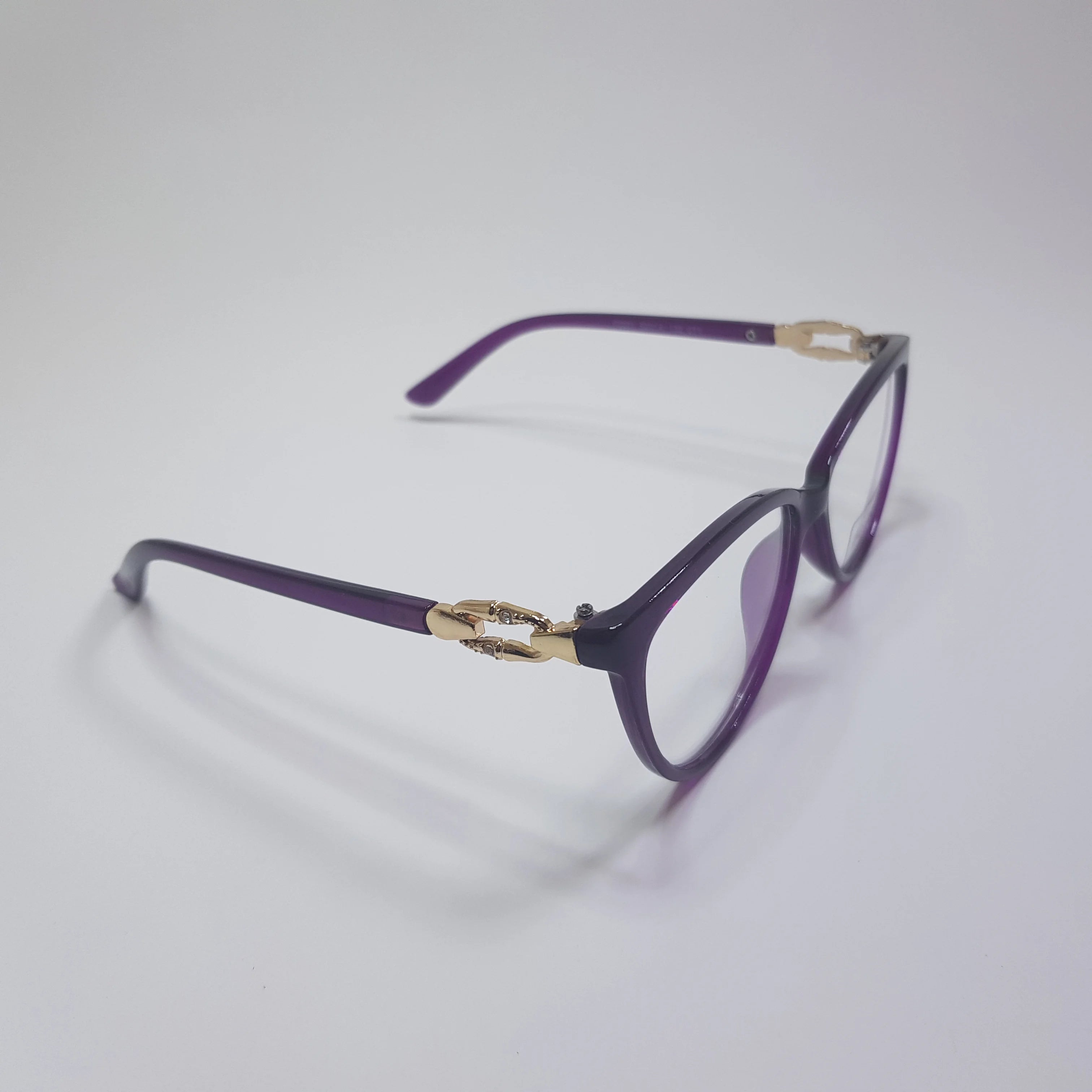 Ladies Buckle Fancy Eyeglasses Cat Eye Frame F2201