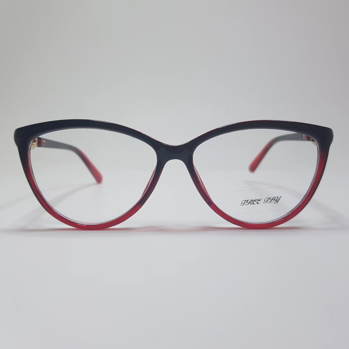 Ladies Buckle Fancy Eyeglasses Cat Eye Frame F2201