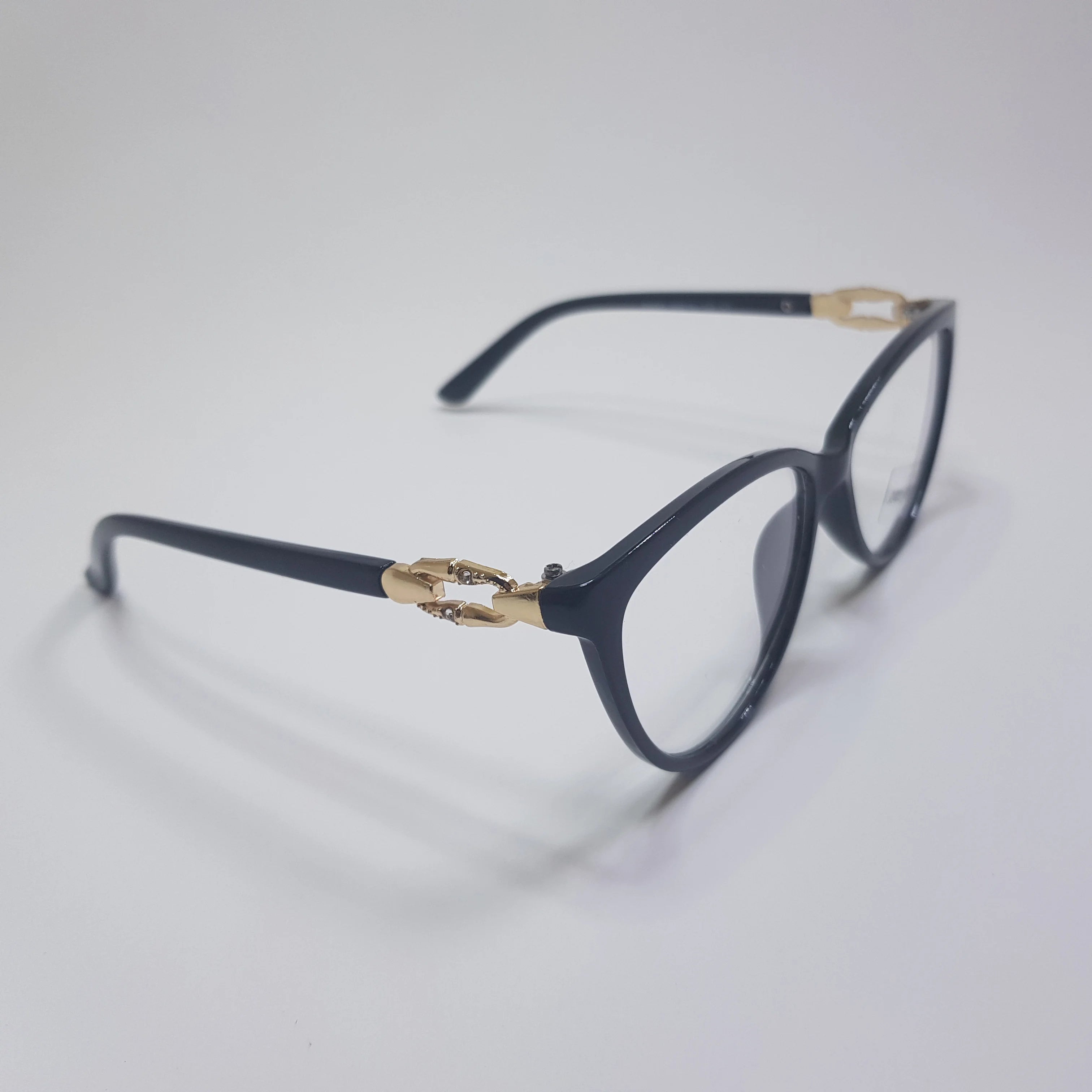Ladies Buckle Fancy Eyeglasses Cat Eye Frame F2201