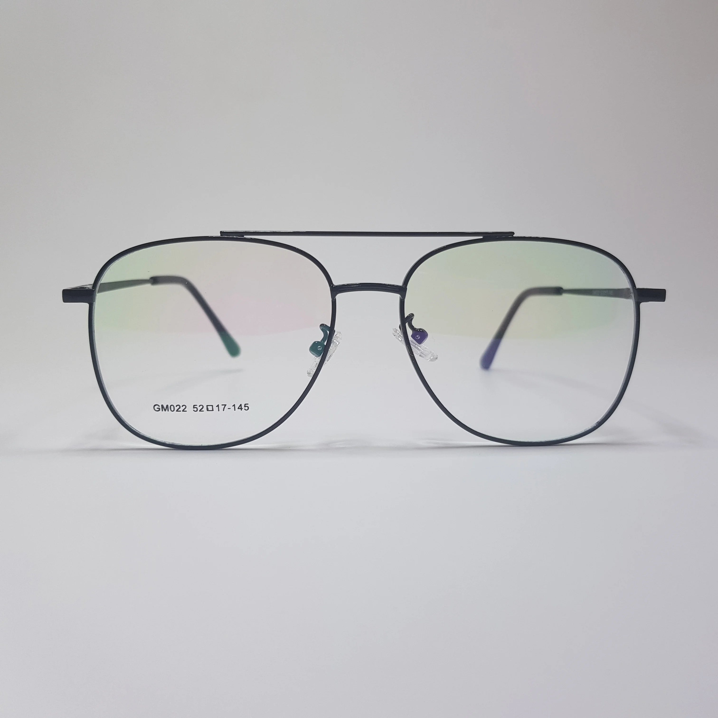 FS-GM022 Metal Eyeglasses Metal Frame Double Bride Unisex