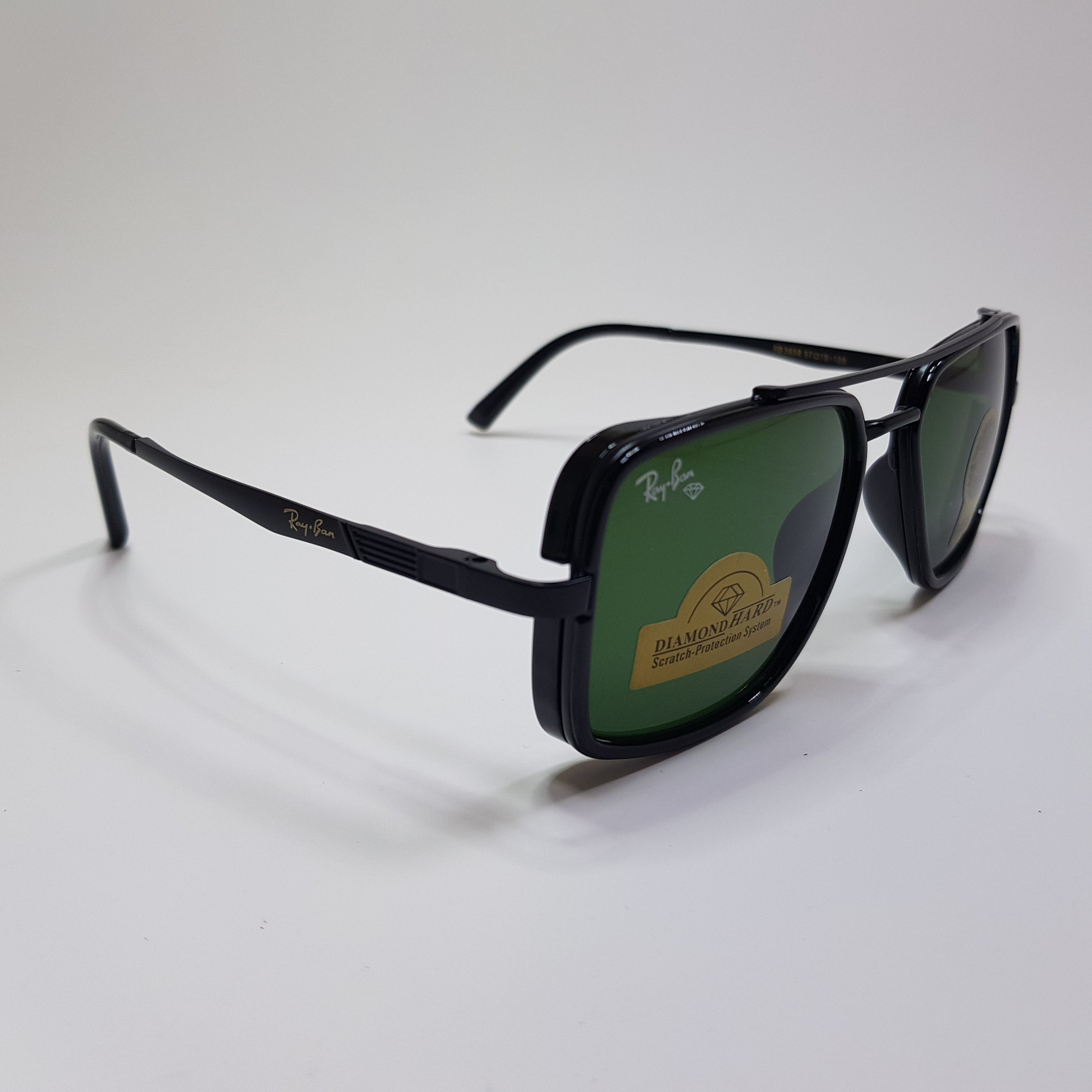 Rayban-RB5658-Premium-Diamond Hard Glass Lens-Metal-Sunglasses-Anti Scratch