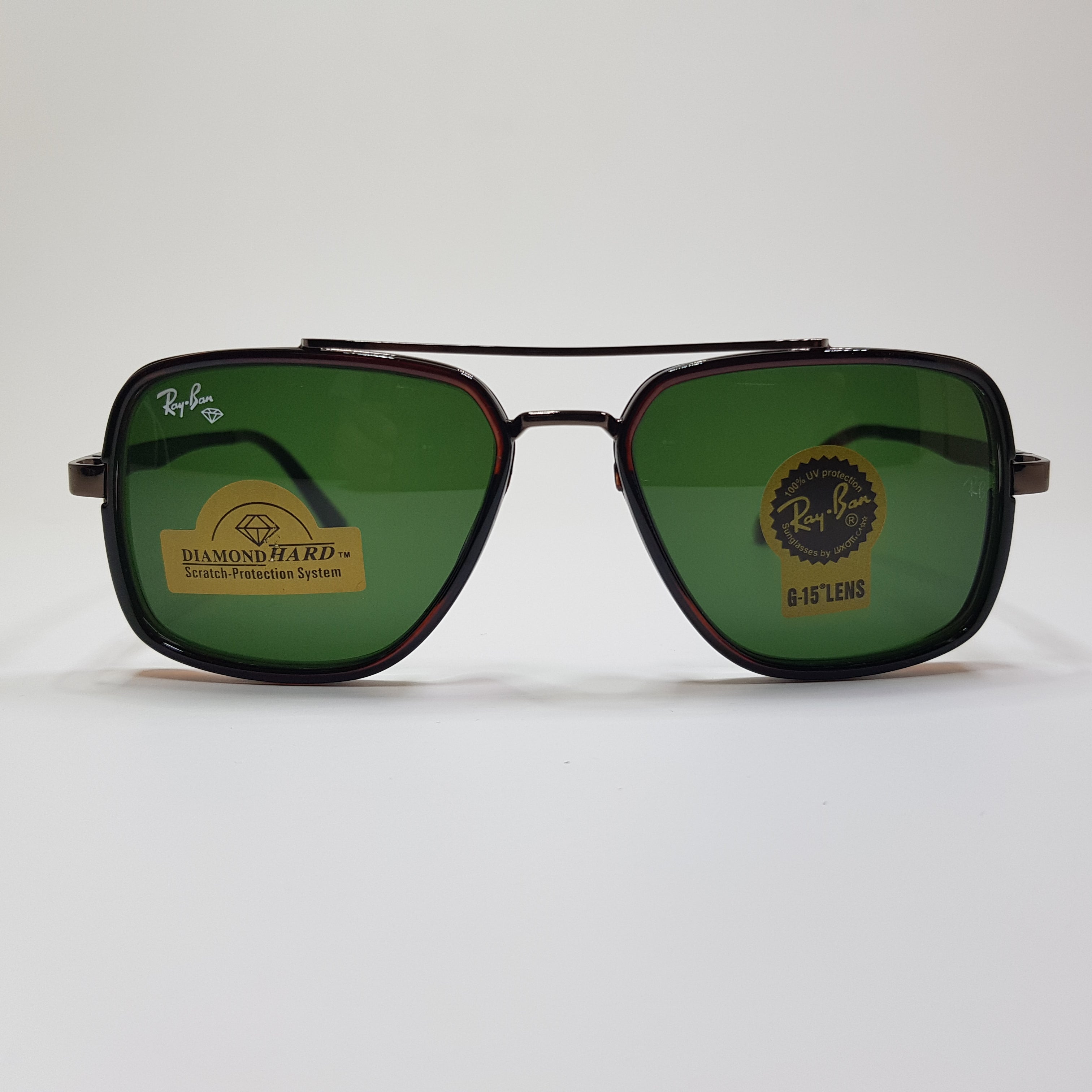 Rayban-RB5658-Premium-Diamond Hard Glass Lens-Metal-Sunglasses-Anti Scratch