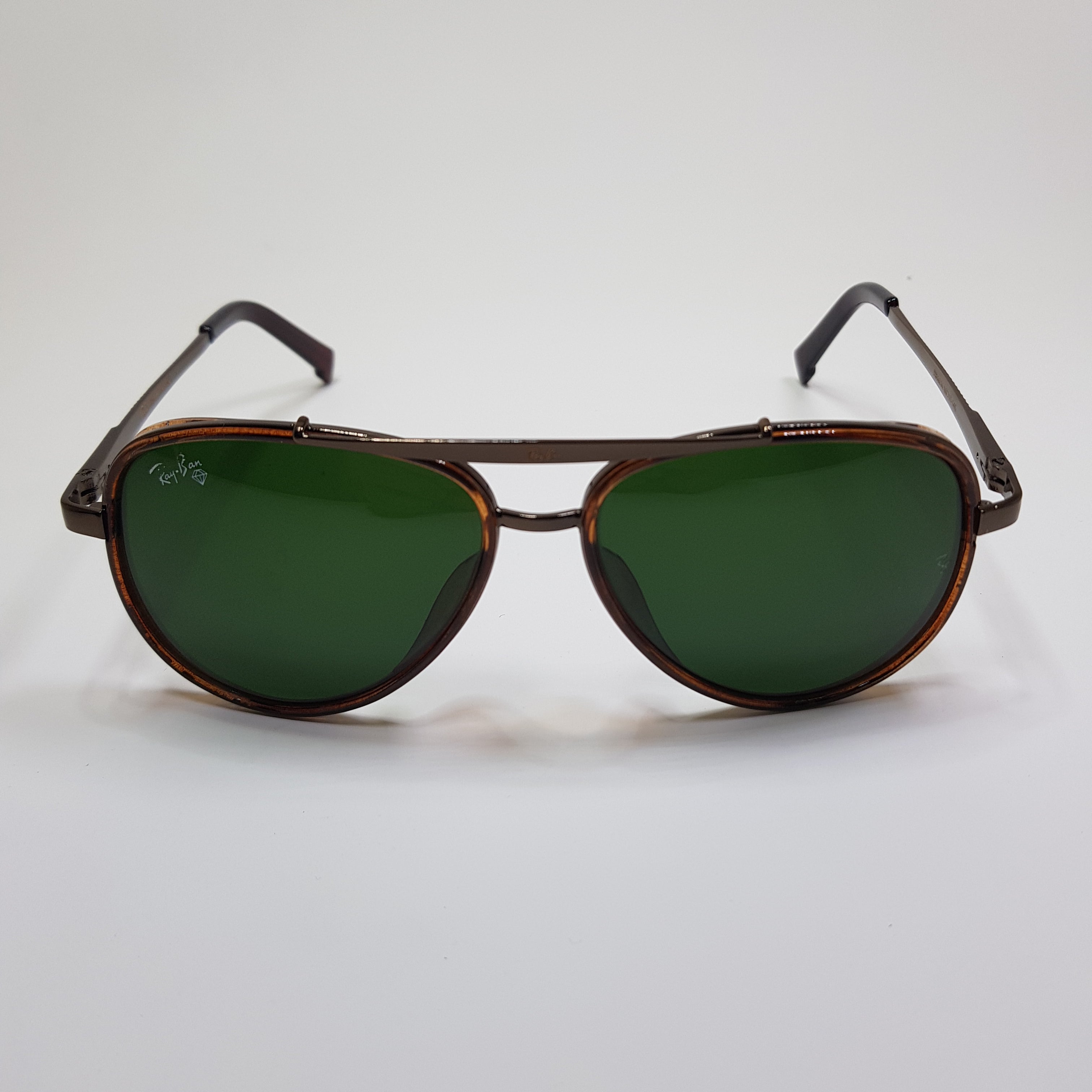 Rayban-RB4414-Premium-Diamond Hard Glass Lens-Metal-Sunglasses-Anti Scratch