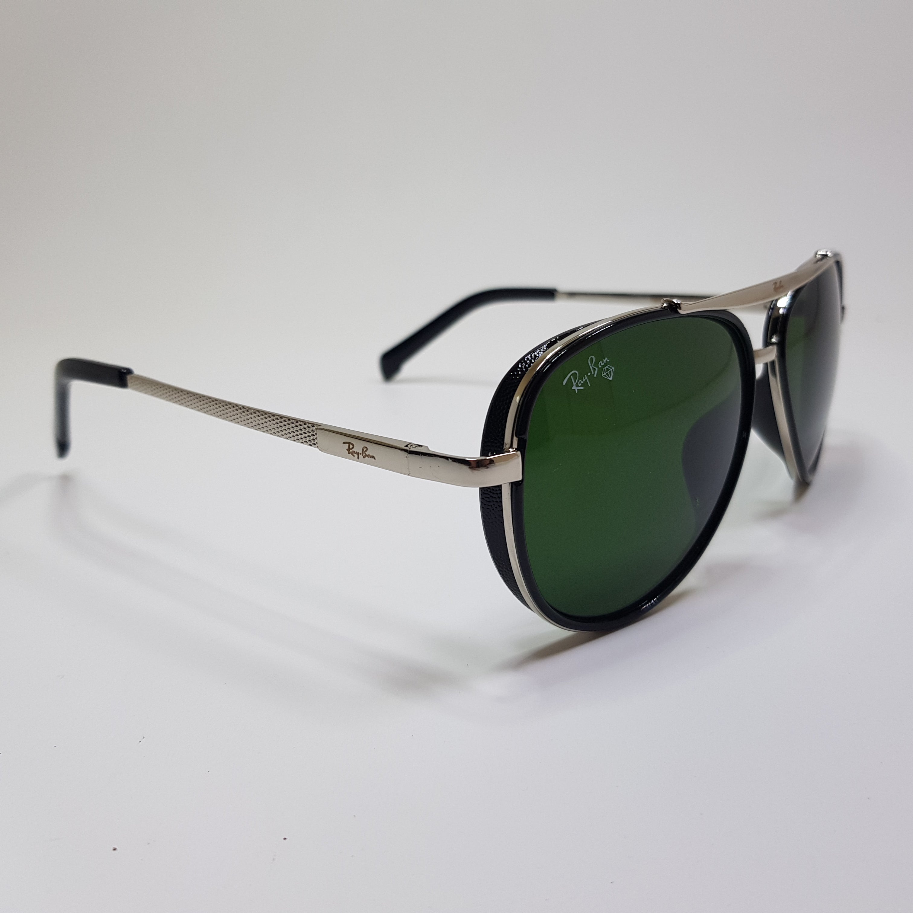 Rayban-RB4414-Premium-Diamond Hard Glass Lens-Metal-Sunglasses-Anti Scratch