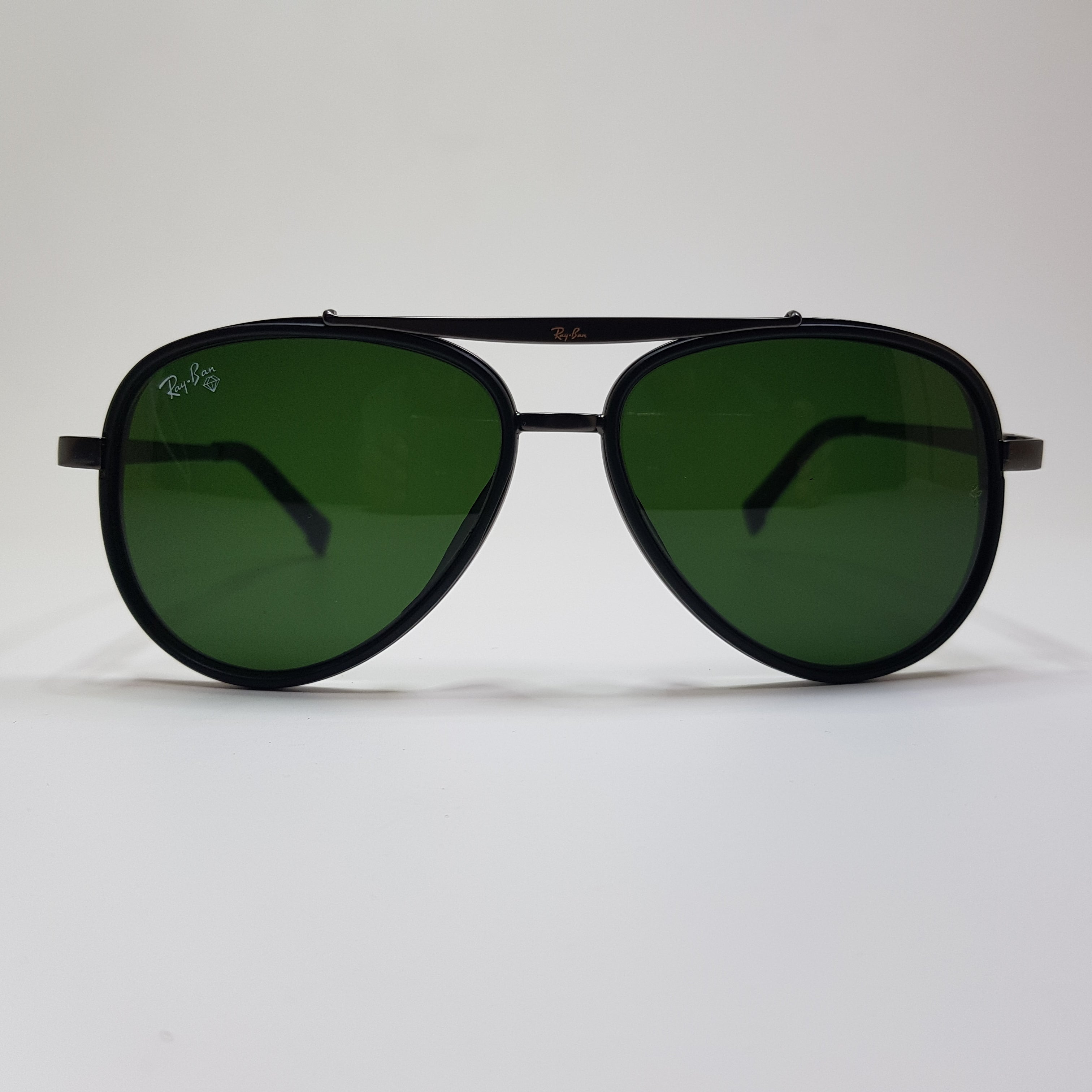 Rayban-RB4414-Premium-Diamond Hard Glass Lens-Metal-Sunglasses-Anti Scratch