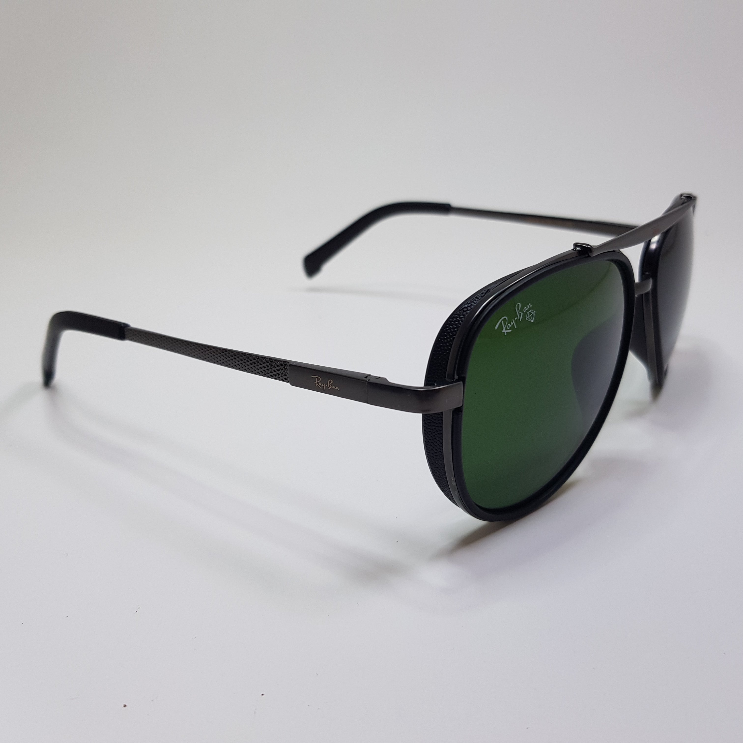 Rayban-RB4414-Premium-Diamond Hard Glass Lens-Metal-Sunglasses-Anti Scratch