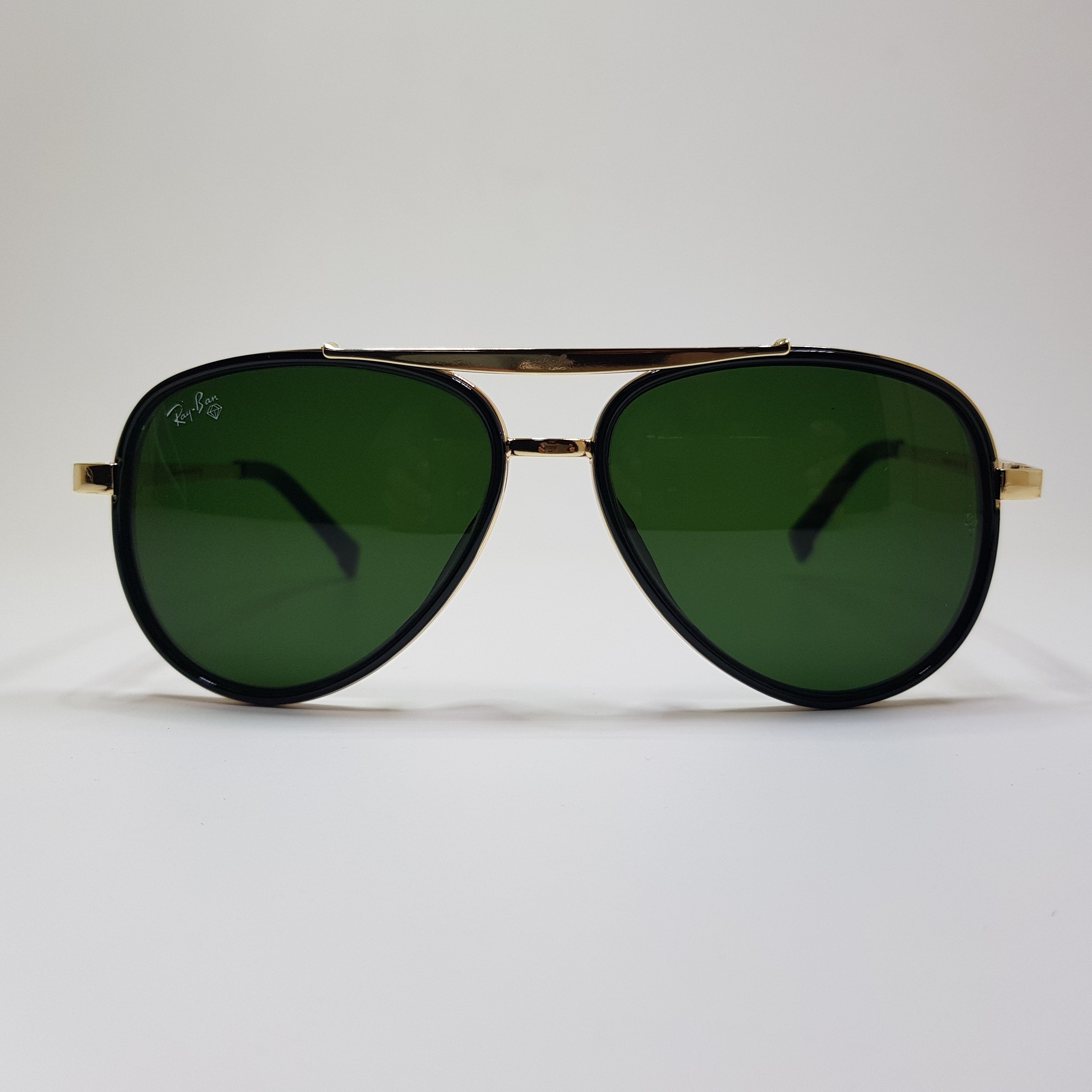Rayban-RB4414-Premium-Diamond Hard Glass Lens-Metal-Sunglasses-Anti Scratch