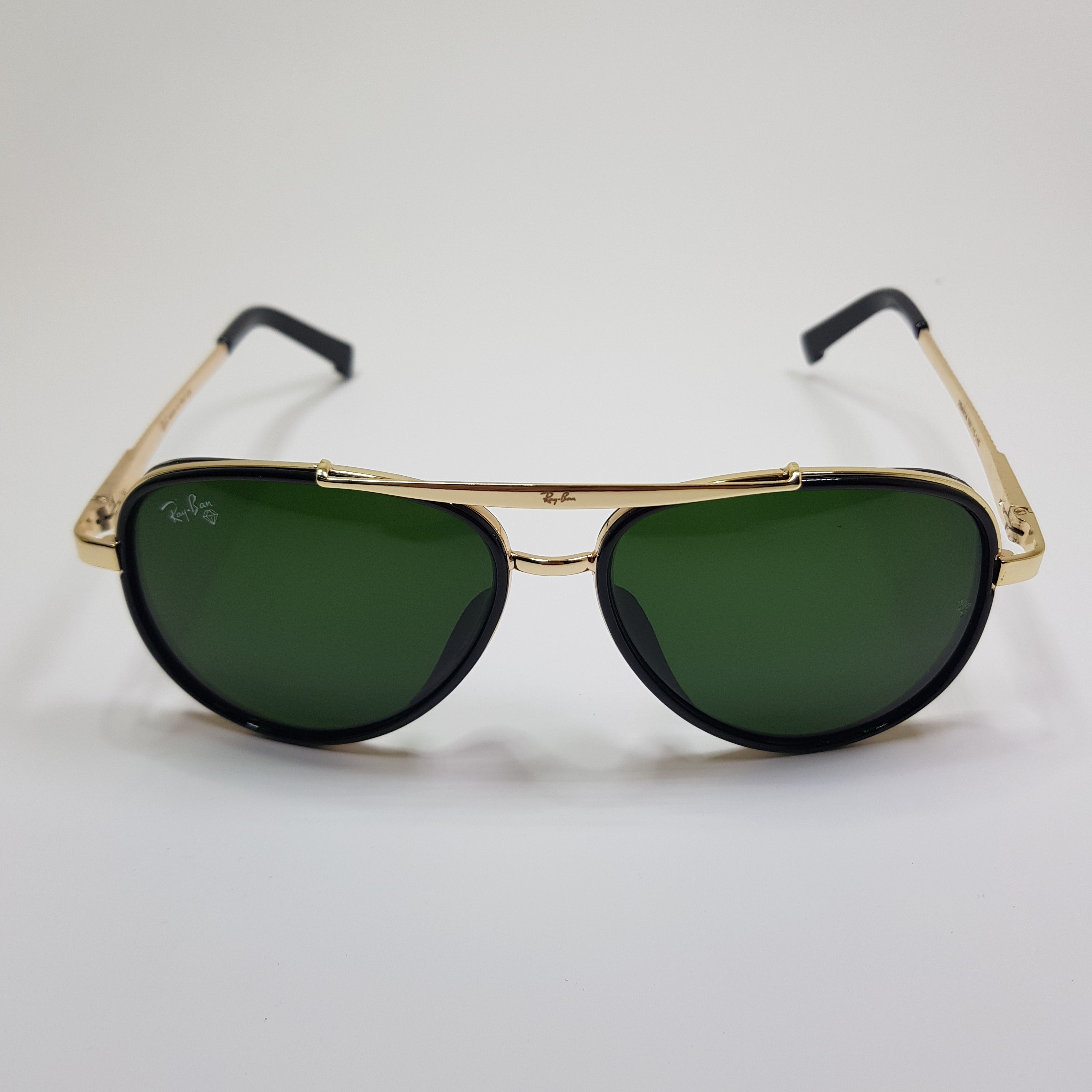 Rayban-RB4414-Premium-Diamond Hard Glass Lens-Metal-Sunglasses-Anti Scratch