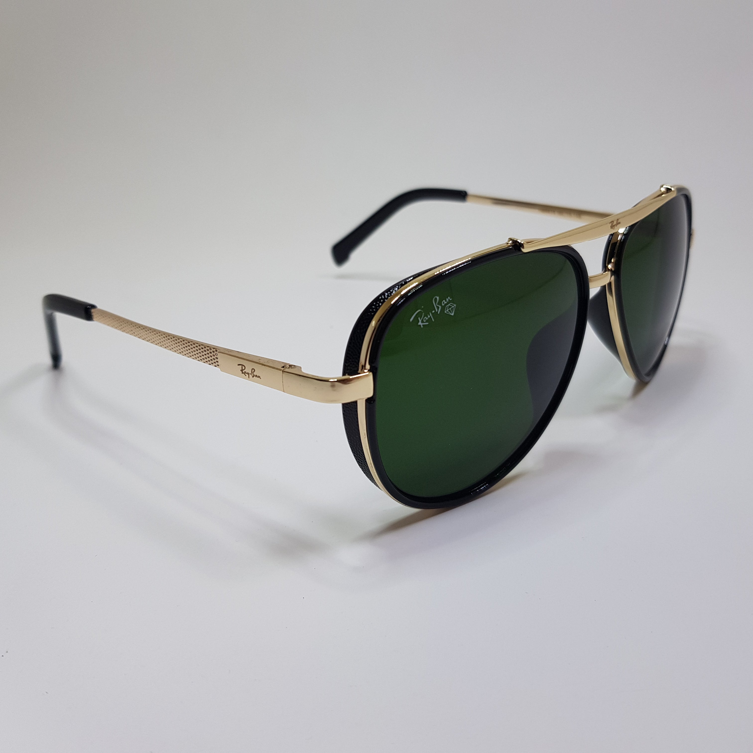 Rayban-RB4414-Premium-Diamond Hard Glass Lens-Metal-Sunglasses-Anti Scratch
