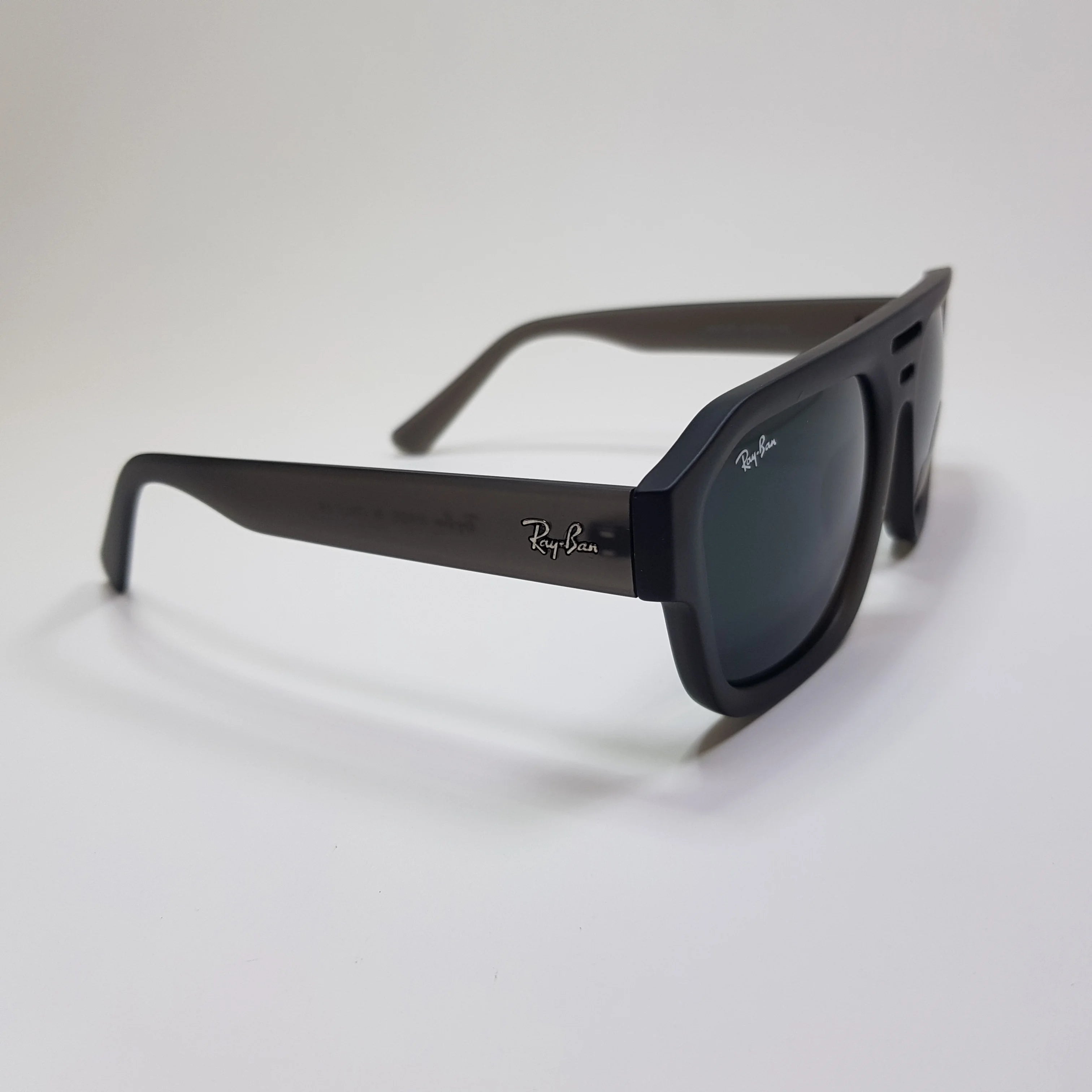 Rayban-Double Line-Premium-Diamond Hard Glass Lens-Anti Scratch-Sunglasses-Unisex