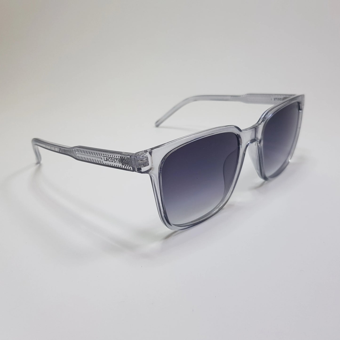 60545 Lacoste Sunglasses Greyish Transparent Unisex