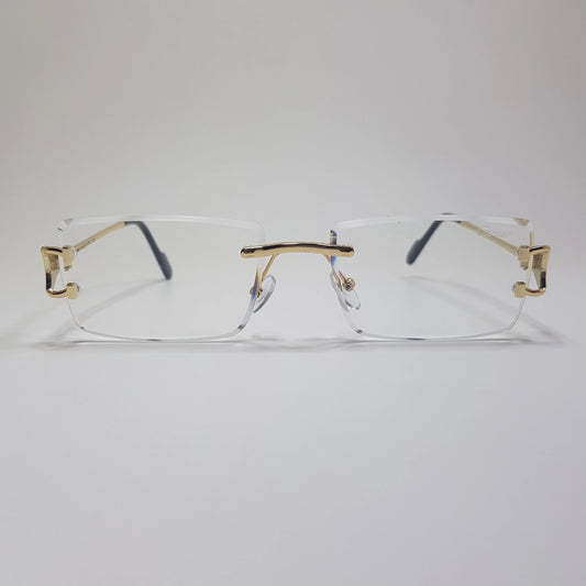 Cartier Rimless Frame Premium Quality Eyeglasses Unisex