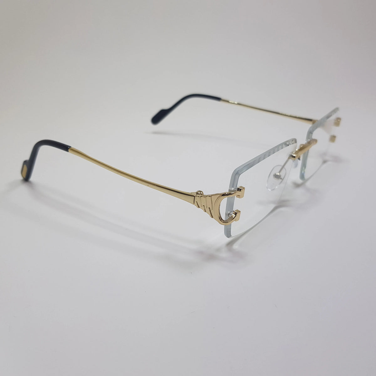 Cartier Rimless Frames Rx Cartier Rimless Frame Premium Quality Eyeglasses Unisex – Optishades