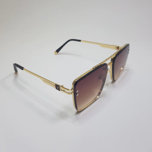 58374 LV Premium Sunglasses Luxury Look Stylish Millionaire Vibe Unisex