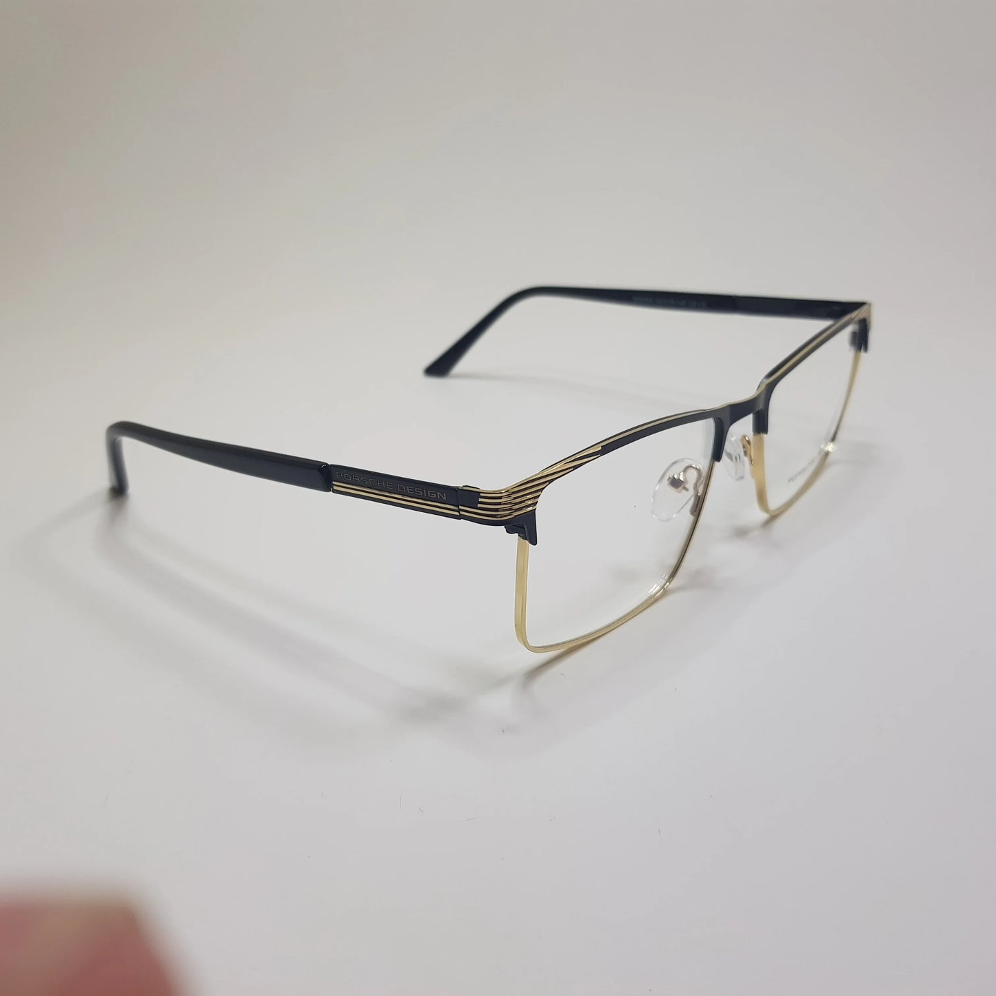 Porsche Design SH2304 Premium Eyeglasses Rectangle Metal Frame Unisex