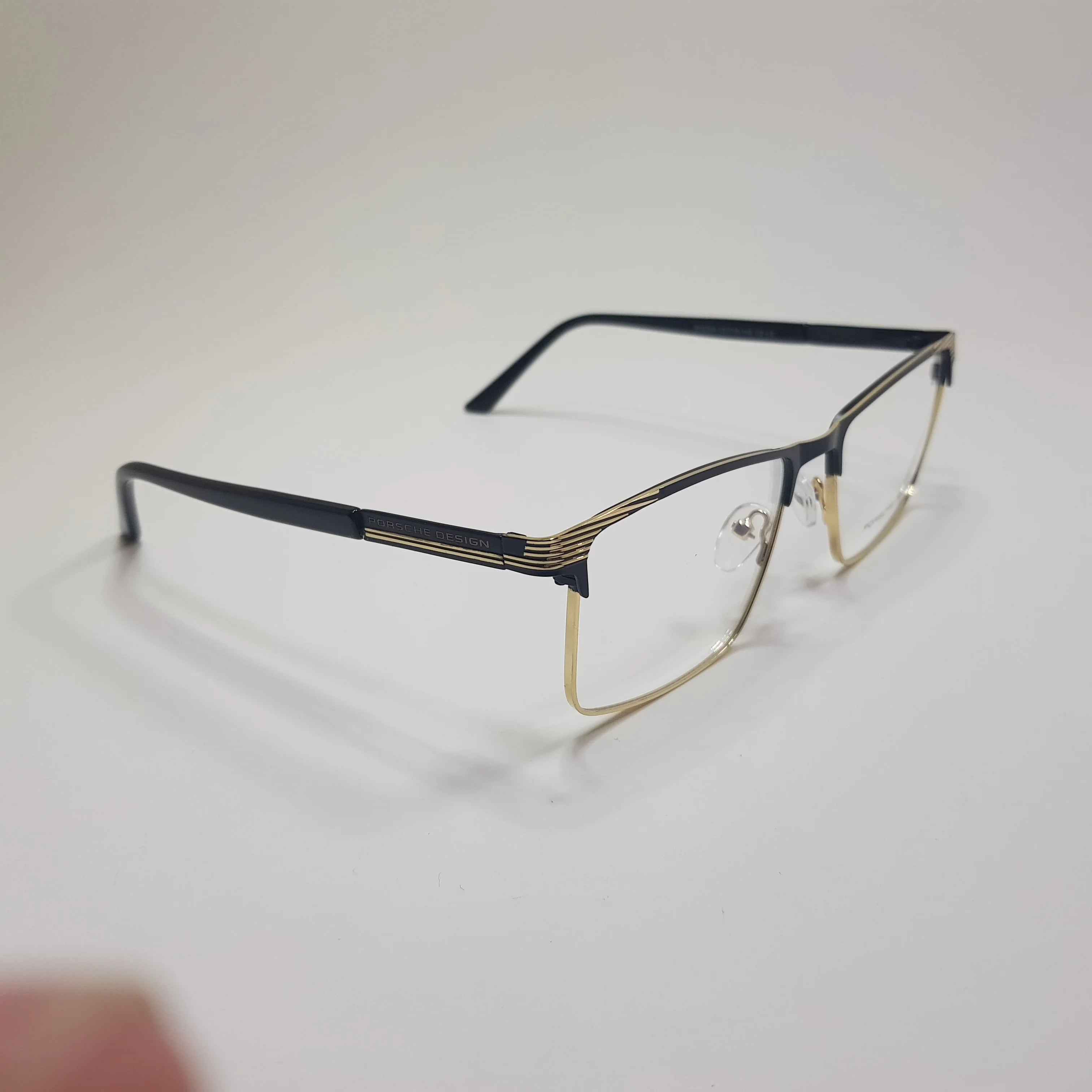 Porsche Design SH2304 Premium Eyeglasses Rectangle Metal Frame Unisex