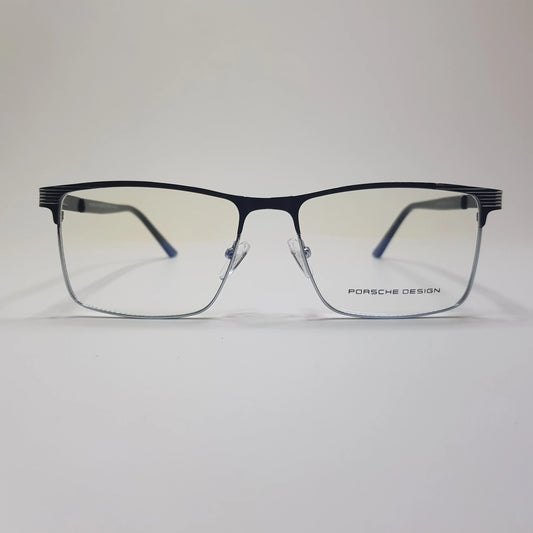 Porsche Design SH2304 Premium Eyeglasses Rectangle Metal Frame Unisex