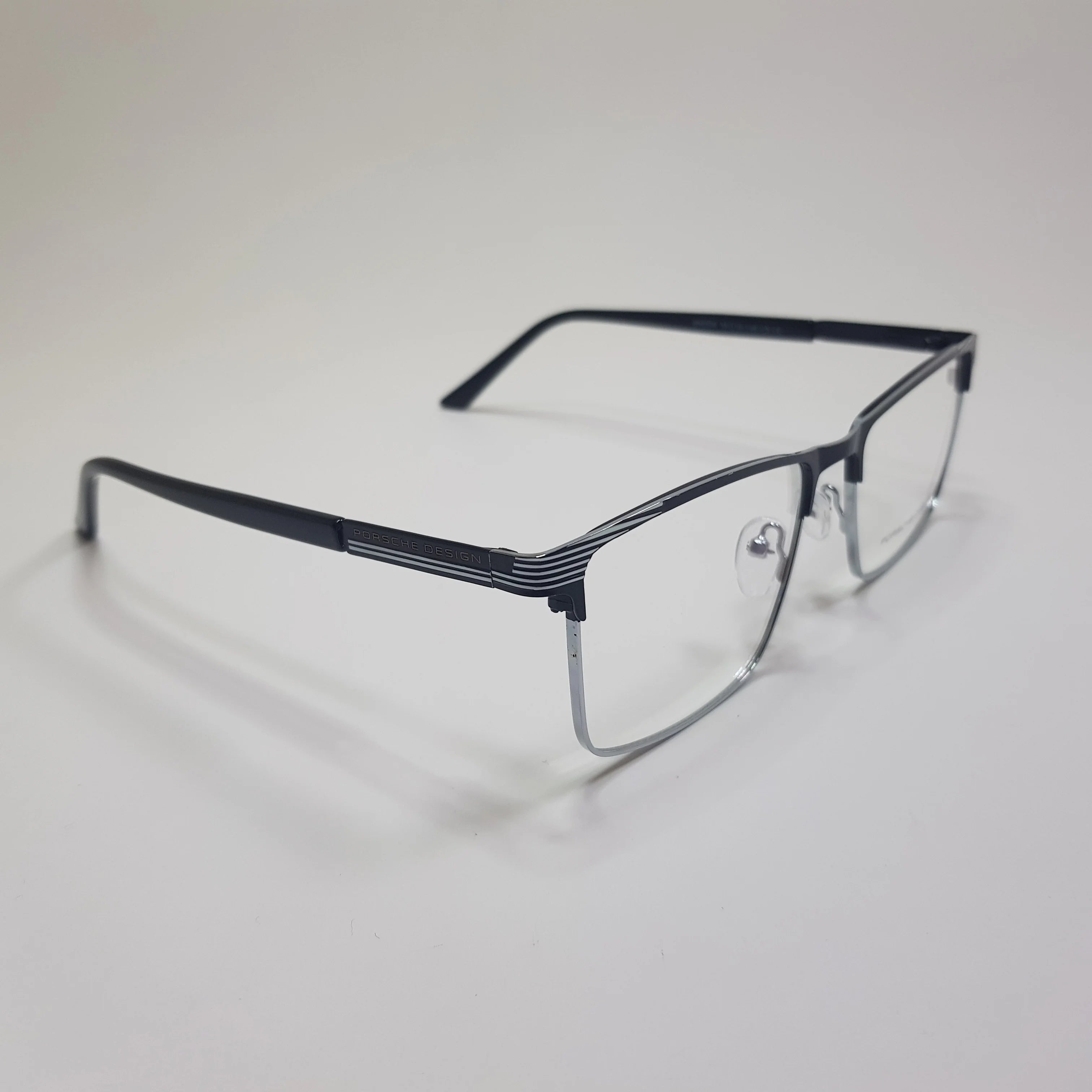 Porsche Design SH2304 Premium Eyeglasses Rectangle Metal Frame Unisex