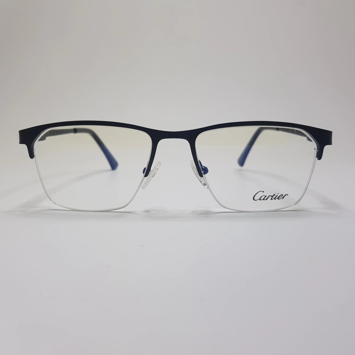 Cartier SH2312 Premium Eyeglasses Half Metal Frame Unisex