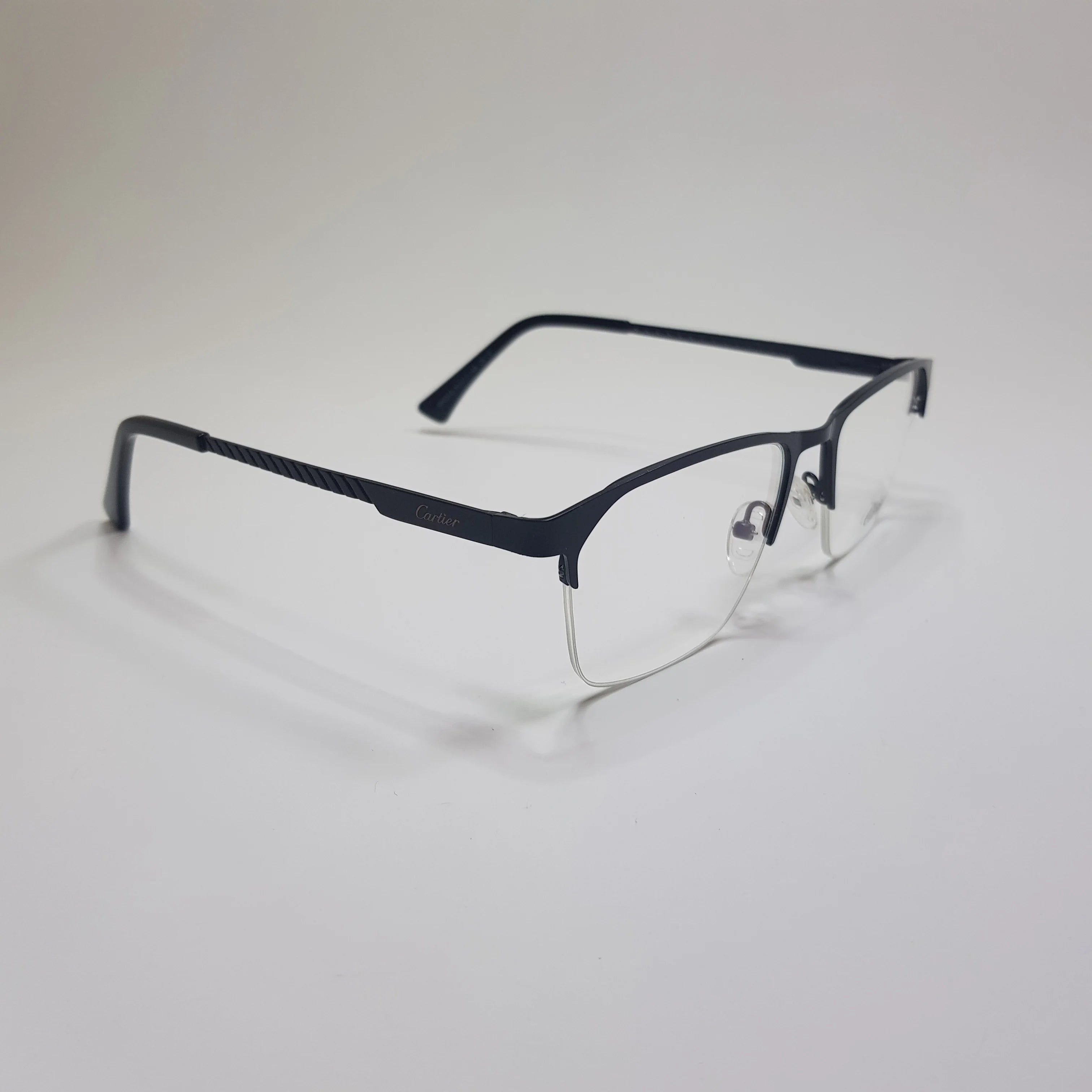 Cartier SH2312 Premium Eyeglasses Half Metal Frame Unisex