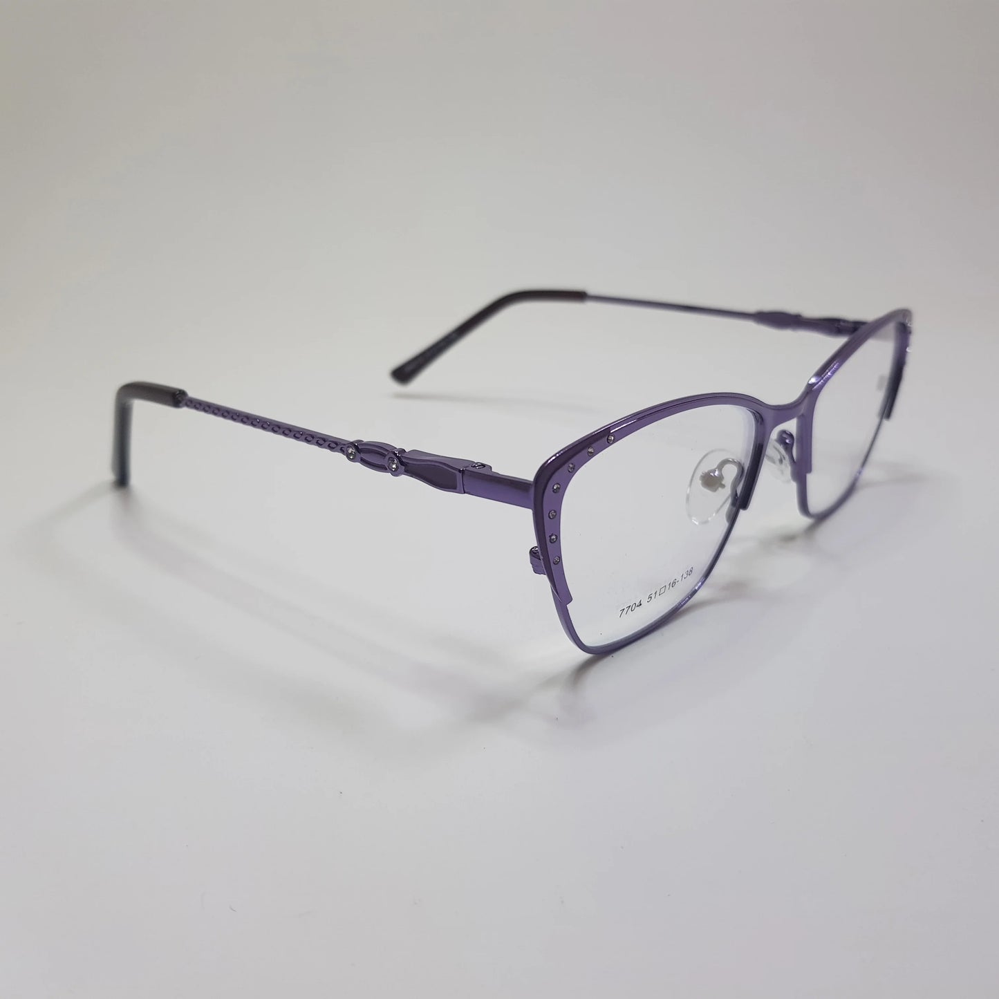 Ladies WA012 Metal Eyeglasses Fancy Stylish Frame