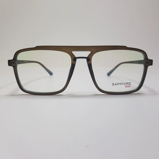 Sapphire 003255 Eyeglasses New Shape Frame Unisex