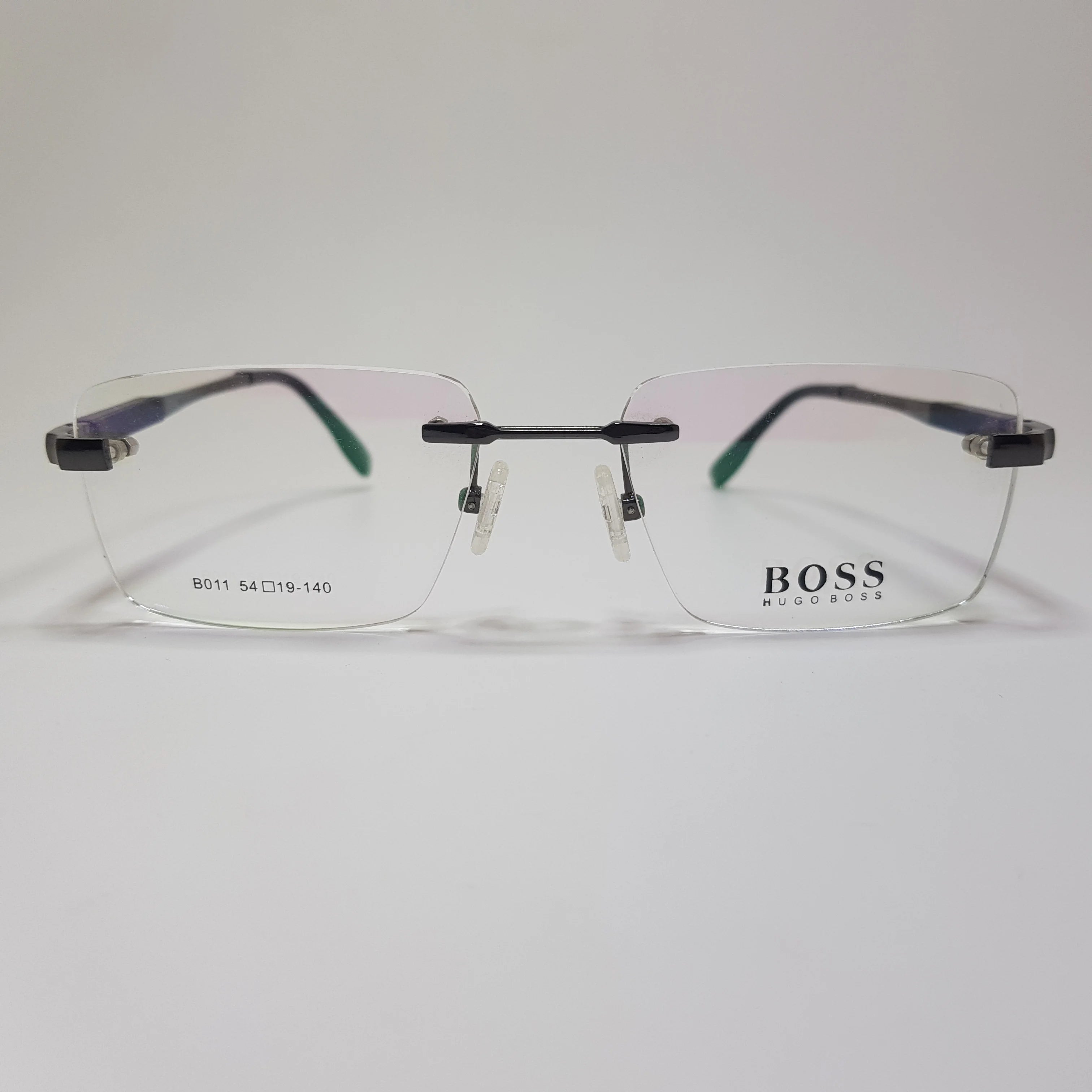 BO11 Hugo Boss Eyeglasses Rimless Frame Premium Quality Unisex